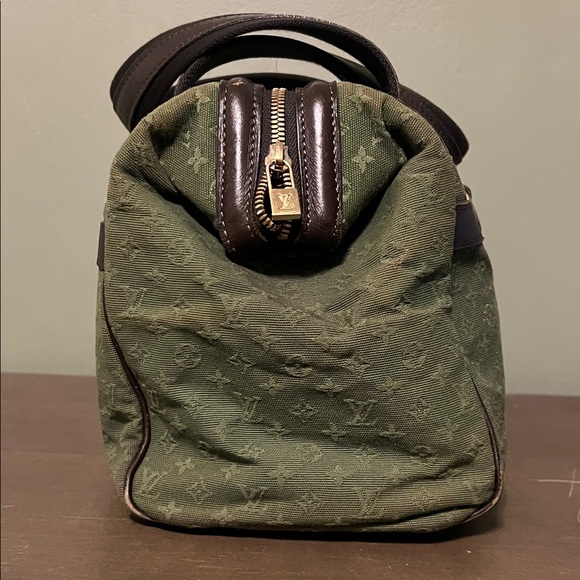 Louis Vuitton Olive Monogram Duffel Boston Bag - Picture 6 of 16